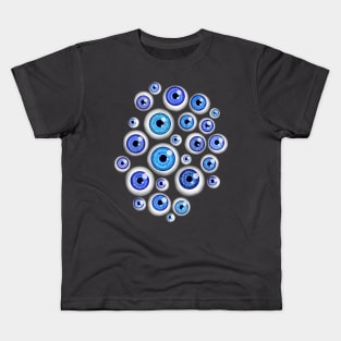 Floaty Eyeballs See All Kids T-Shirt